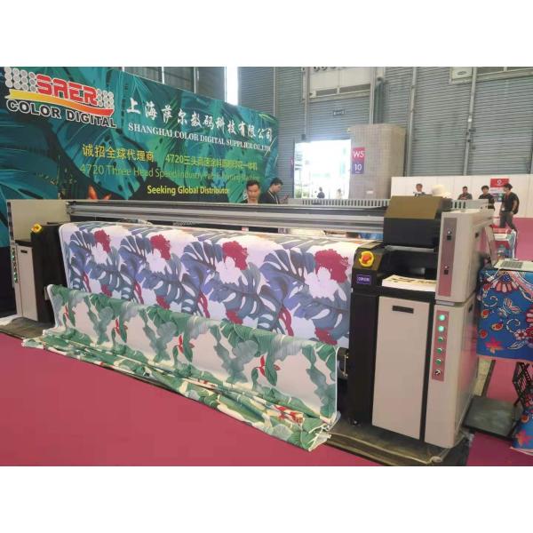 Pop Up Digital Textile Printing Equipment With EPSON 4720 Print Head 380V Volatge