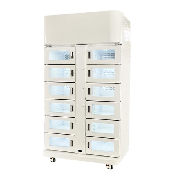 Buy Temperature Adjustable Refrigerated Locker Smart Fresh Android System at wholesale prices