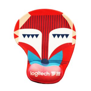 WMP-057 Non Slip Funny Cartoon Gel Wrist Rest Custom Mouse Pads