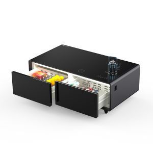 110v/220v 60Hz/50Hz Power Input Touch Control Fridge Beer Cool Table with USB