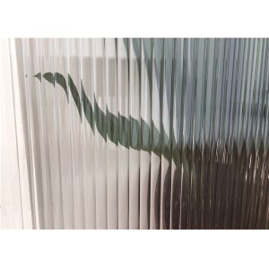 Opaque Decorative Patterned Glass Chrome / Black Chrome / Satin Nickel