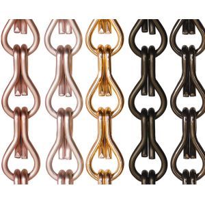 Anodized Aluminum Wire Mesh Curtain ,Chain Link Fly Curtain For Window / Door