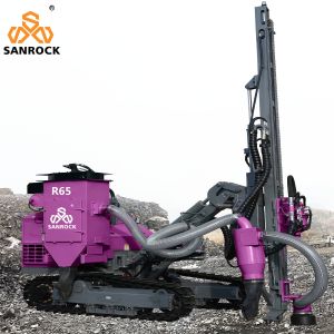 Rotary Blasthole DTH Drilling Machine Depth 35m Mining Hydraulic Drilling Rig