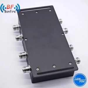 4.3-10-F/DIN-F/N-F Interface VHF RF Hybrid Combiner 698-3800MHz 4 Way Hybrid