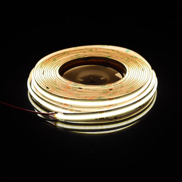 ADLED Flexible Length COB LED Strip Ra90 DC 24V 528 LED Chips 2700K 3000K 4000K
