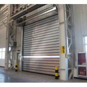 China Automatic vertical Industrial lift interior High Speed Spiral Door Sandwich Panel  70mm For Outdoor Passage on sale