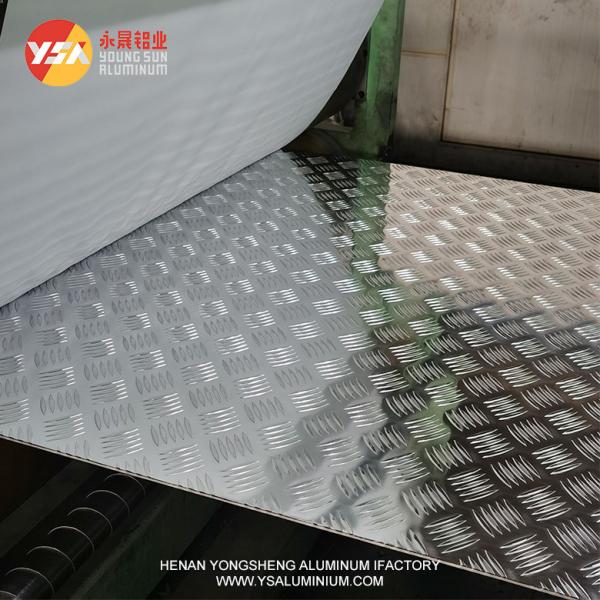 Buy 3mm Embossed Aluminum Sheet 8x4 Aluminium Checkered Sheet at wholesale prices