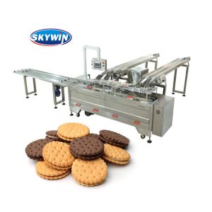 Cream Sandwich Biscuit Machine Automatic Sandwich Biscuit Packaging Machine