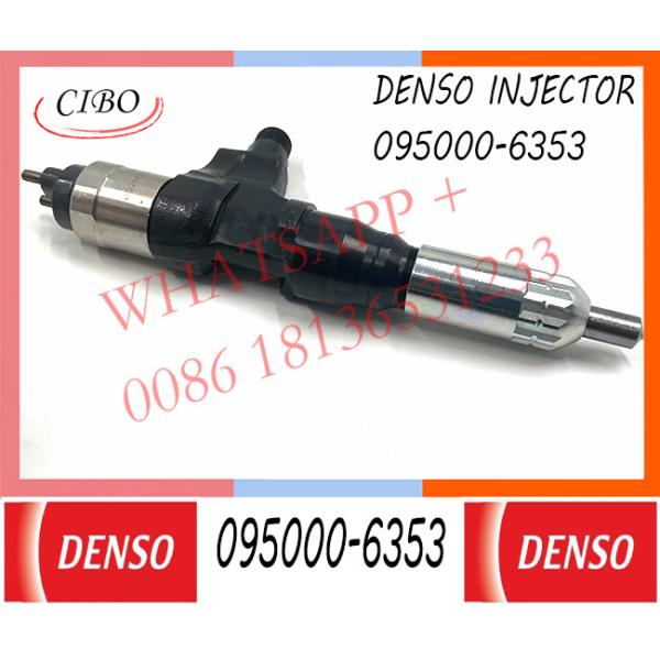 Buy High Quality New Diesel Common Rail Fuel Injector 095000-6353 23670-E0050 For HINO J05E at wholesale prices