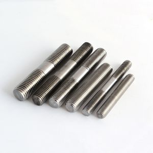 Double End Threaded Stud Screw Bolt A15081000ux0463 M6x100mm Stainless Steel