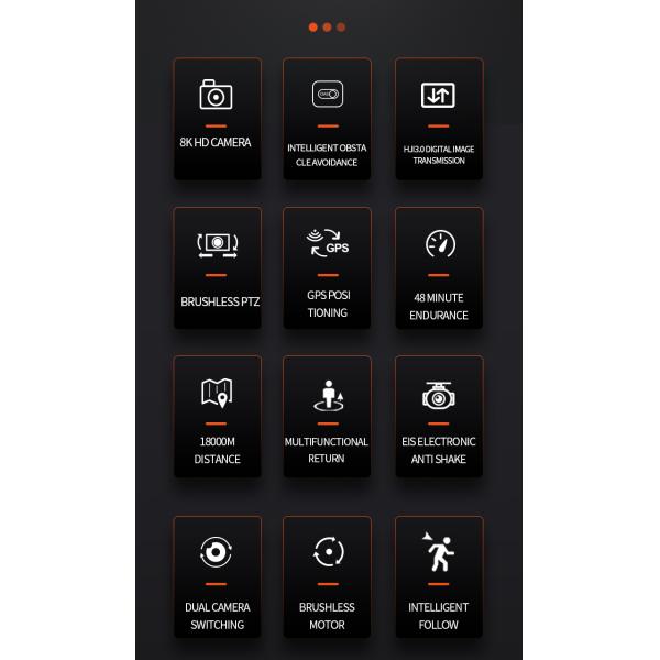 Mini Brushless Motor Four Sided Optical Electric Adjustment Camera App Control Professional Drone Compact and Lightweight