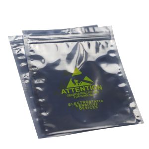dustproof 5mm Seal Stand Up ESD Anti Static Shielding Bags