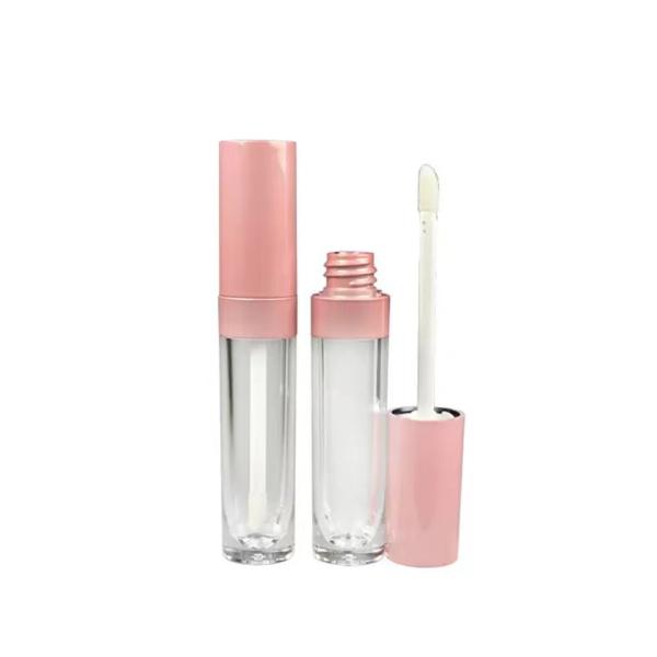 Rubber Seal Screw Closure Plastic Lip Balm Tube for Cosmetic Container Packaging 3.5g 5g Empty Lips Lipstick Tube