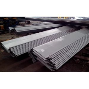 En Standard Z Type Steel Sheet Piles For Quay Walls
