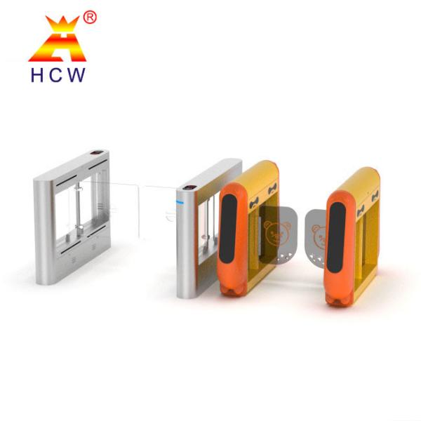 RFID Flap Turnstile Gate Turnstile Biometric Access Control For Children'S Playground