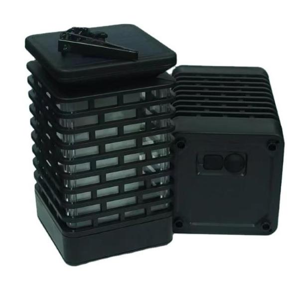 Waterproof Outdoor Solar Flame Hanging Lanterns LED Light Source IP54