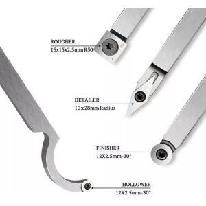 ODM OEM Woodturning Carbide Wood Lathe Tools With Square Tips