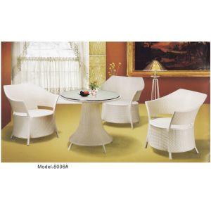 4pcs classic cheap wicker rattan outdoor dining set-8006