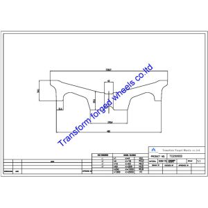 Buy cheap TC200003 20 inch forged center disk blanks from wholesalers