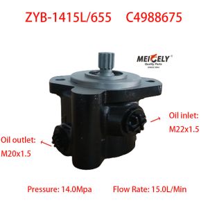 China Power Steering Pump C4988675 For Dongfeng Cummins ISDE Engine on sale
