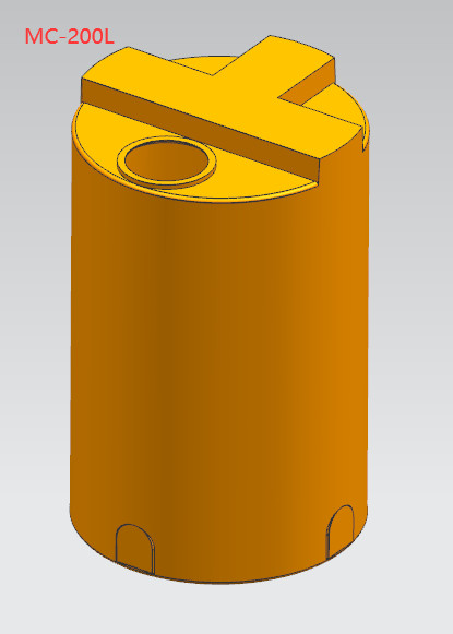 Buy 53 Gallons Rotomolding 200 Liters Plastic Tank No Leakage at wholesale prices