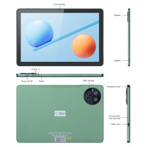C idea 10.1 inch Educational Tablet for Students with Keyboard Mouse 2 SIM
