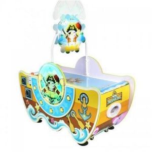 Quality Air Hockey Coin Operated Game Cabinet Pirate Hockey Sports for sale