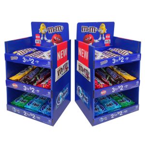 Recyclable 150g Cardboard Pop Display For Advertising