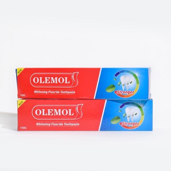 New Olemol 150g Herbal Toothpaste - Nourishes with Natural Herbs for Stronger Teeth and Healthier Gums