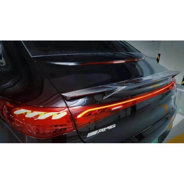 For Mercedes-Benz EQE Carbon Fiber Spoiler EQE Upgrades the BS-style Carbon Fiber Spoiler Tail Wing