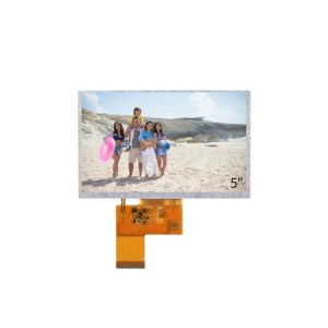 5 Inch 800x480 Resolution  TFT LCD Display Module with TTL Interface