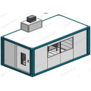Customizable Paint Mixing Room for Enhanced Workflow Efficiency