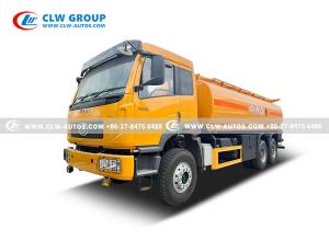 Quality 340HP Diesel Engine Crude Oil Fuel Tanker Truck Export To Africa Market for sale