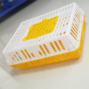 Plastic baskets for poultry turnover（Red ，Orange，yellow ）
