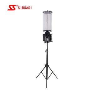 AC 100V Badminton Shuttlecock Shooting Machine With 180Balls