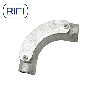 25mm GI Conduit Fittings Inspection Bend Forged Metal