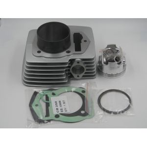 CB200 169FML Zongshen Motorcycle Cylinder Kit Wear Resistant ISO Certificate