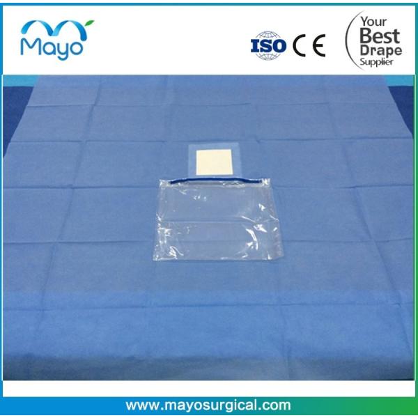 Buy Standard Surgical Ophthalmic Drape Single Pouch For Hospital at wholesale prices