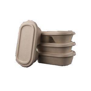 Compostable Lunch Box Container Tableware Making Machine 14000Pcs / H