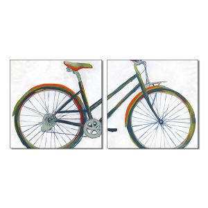 Quality Customized Spray Painting Vintage Bike On Canvas Easy Set Up Living Room Decoration Prints for sale