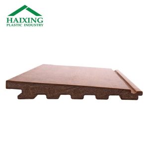 Solid WPC/PVC Wood Natural Plastic Fence Panel for Outdoor and Indoor Applicatio