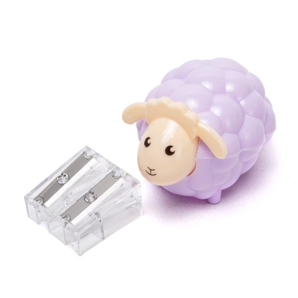 Cute Animal Sheep Cartoon Pencil Sharpener Baby Safe