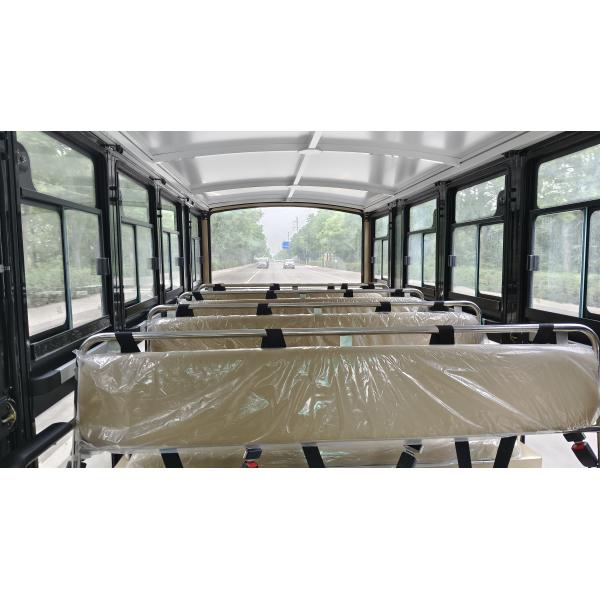 23-Seat Enclosed Electric Sightseeing Bus Can Be Customized With Color And LOGO ODM OEM