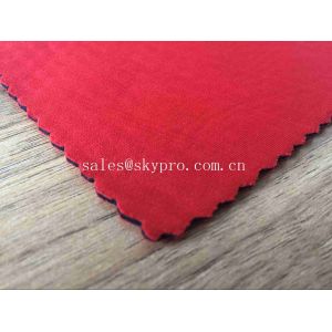 Custom Pattern Foam Sponge Polyester Knitted Laminated Neoprene Fabric