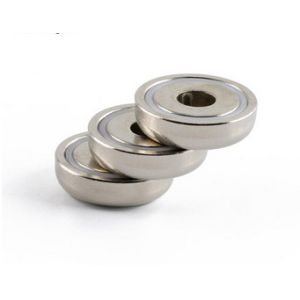 Quality Extremely Strong Countersunk Rare Earth Magnets / Neodymium Magnets With Hole for sale