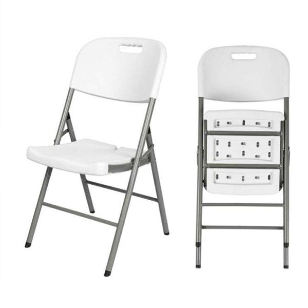 Buy HDPE Plastic Folding Chairs Outdoor White Folding Chairs Plastic Customized at wholesale prices