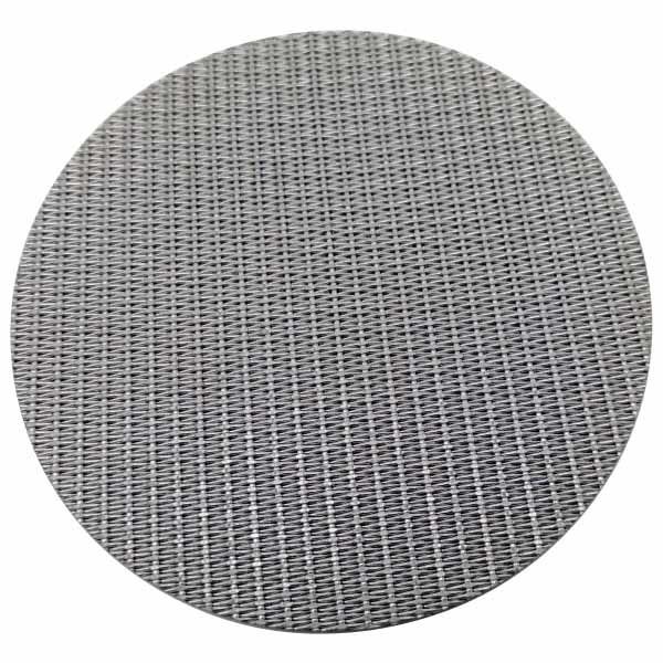 Buy SS Wire Mesh Disc Micron Mesh Screen Good Air Permeability at wholesale prices