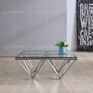 Quality Luxury 0.5m3 SS Coffee Table 100x100x40cm High Temperature Resistance for sale