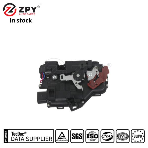 ZPY Rear Left Door Lock Mechanism 4E0839015 for VW Audi Porsche
