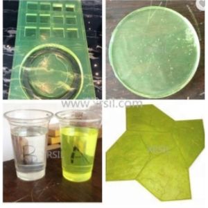 40-90 Shore A 1:1 Mixing Ratio Polyurethane Liquid Rubber for Concrete Stamp